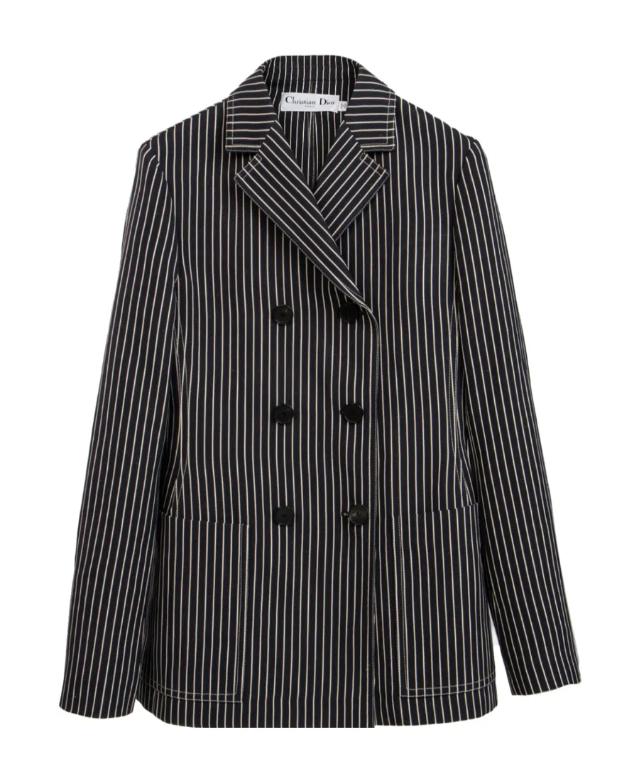 Striped Suit Coat