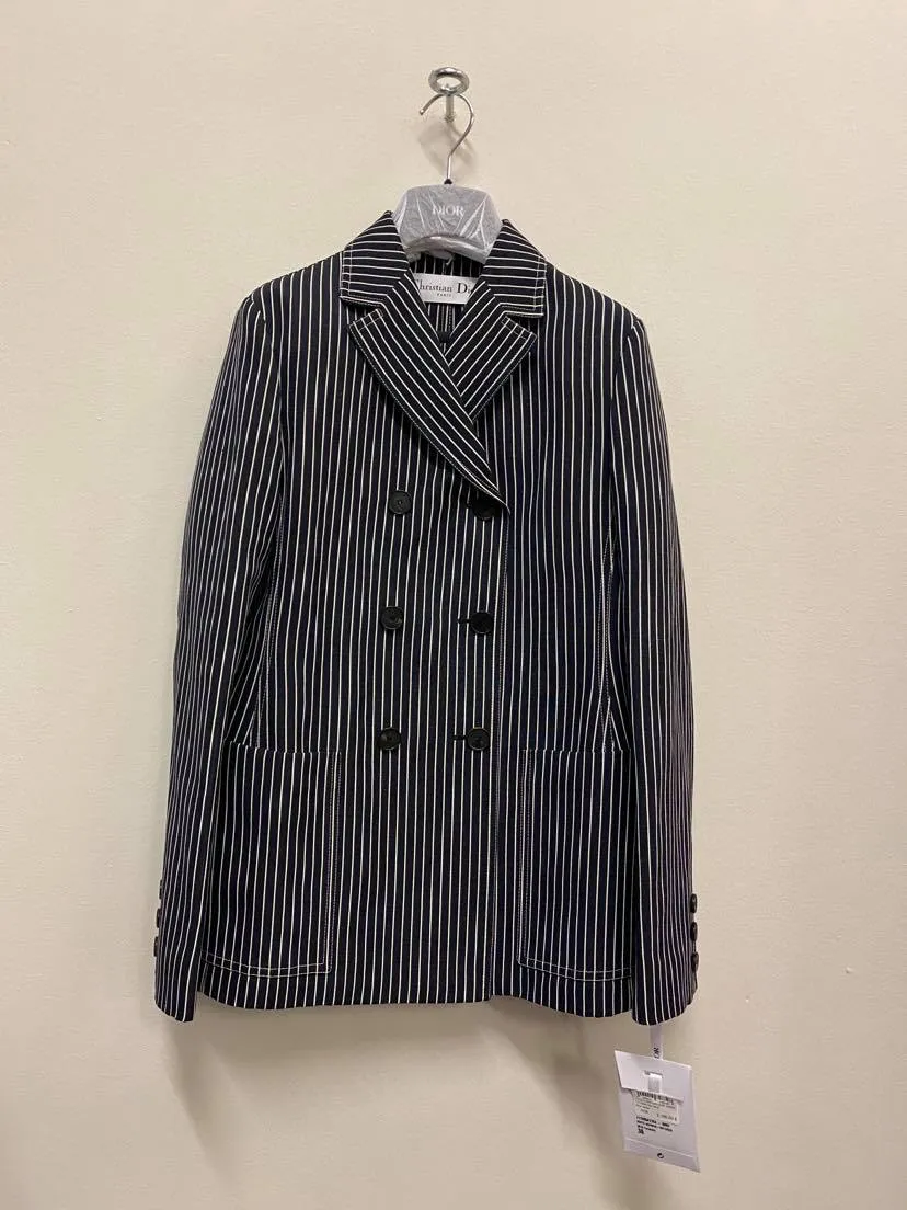 Striped Suit Coat