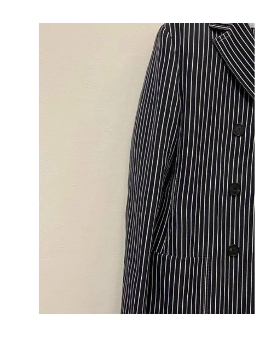 Striped Suit Coat