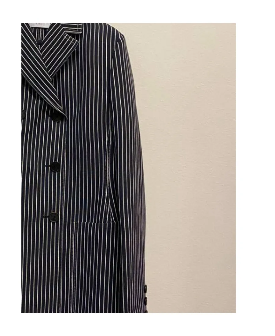 Striped Suit Coat