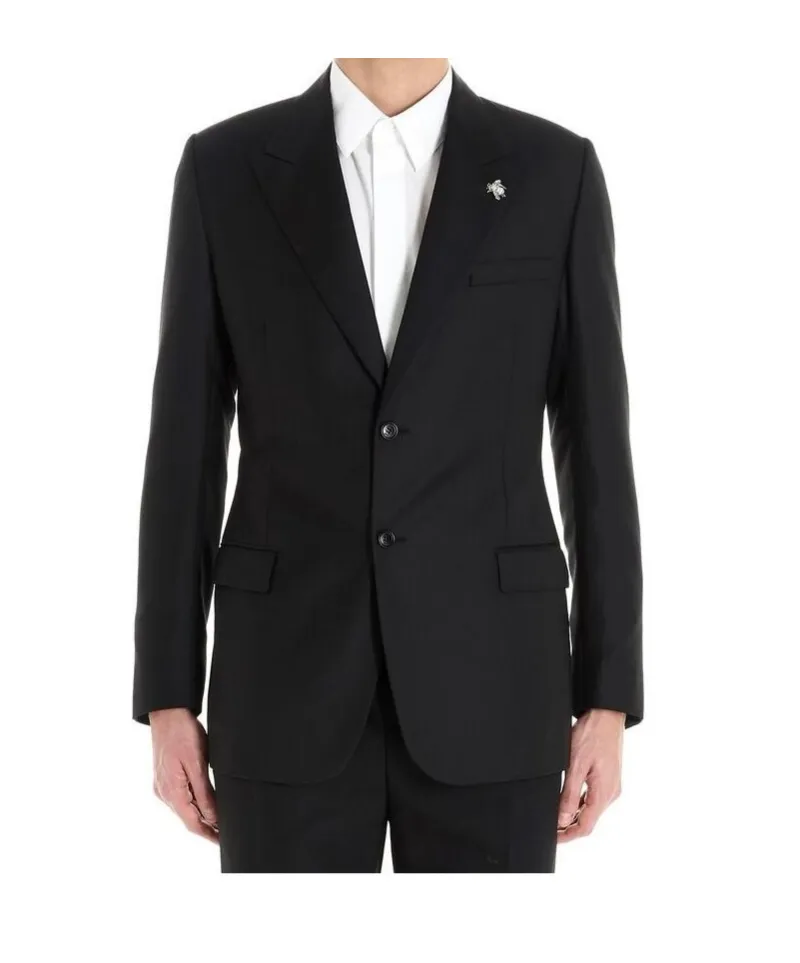 Bee-Decorated Suit Coat