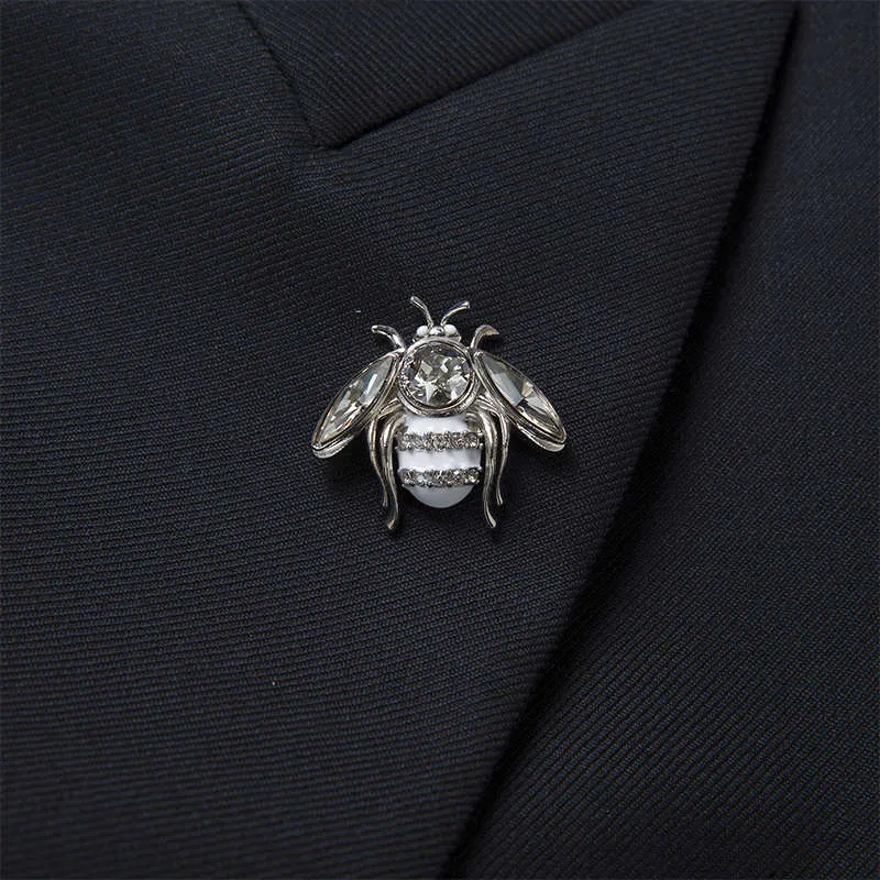 Bee-Decorated Suit Coat