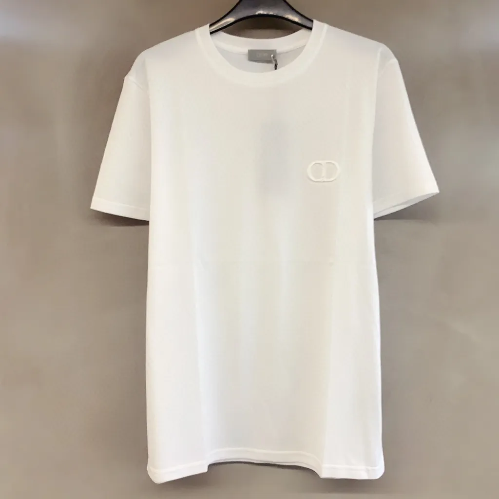 Cd Embroidered Crewneck T-Shirt