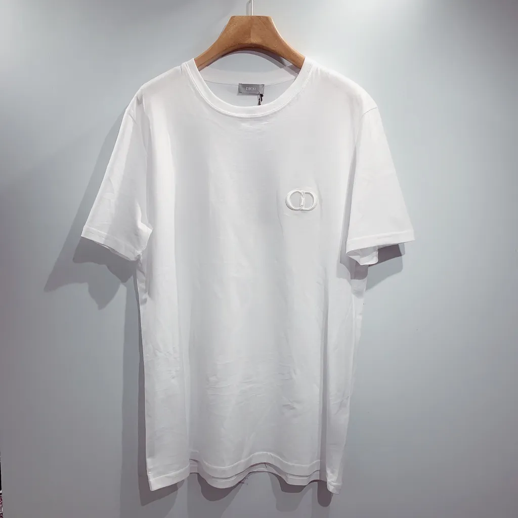Cd Embroidered Crewneck T-Shirt