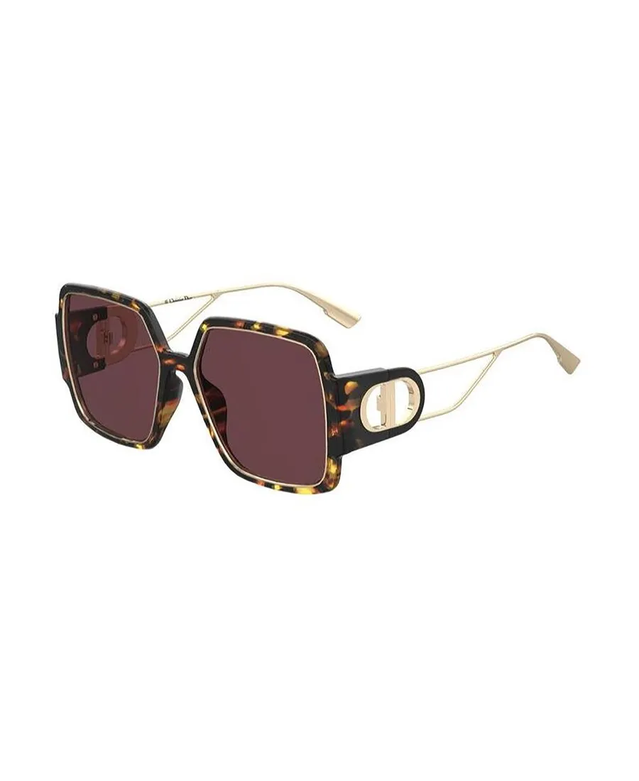Square-Frame Oversized Sunglasses