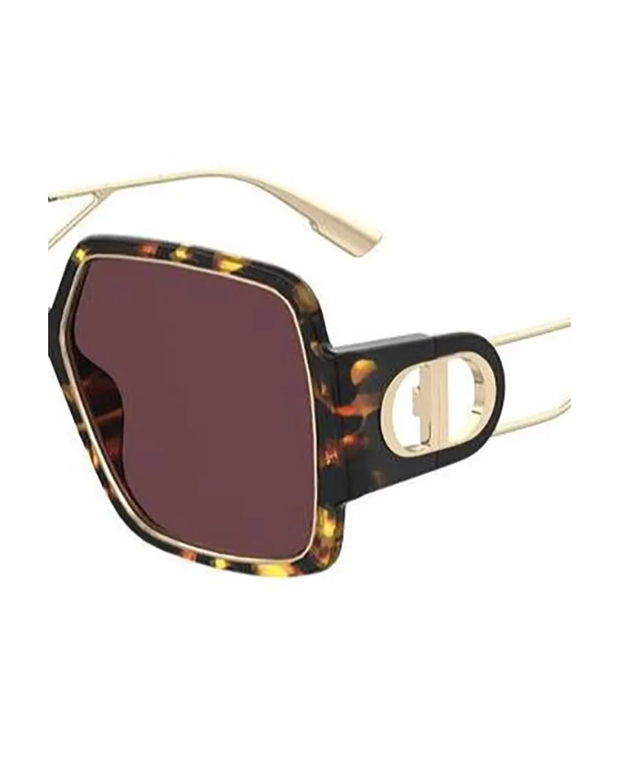 Square-Frame Oversized Sunglasses