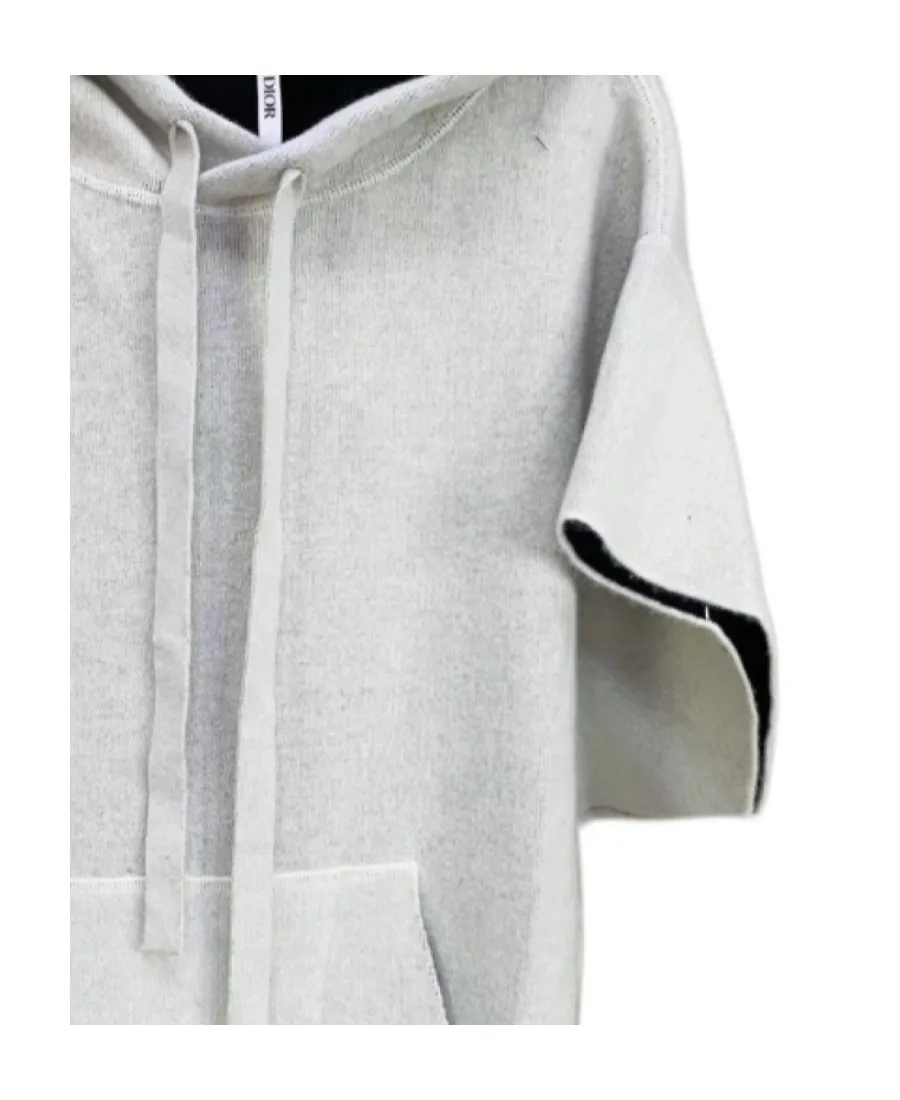 Knitted Hooded Pullover