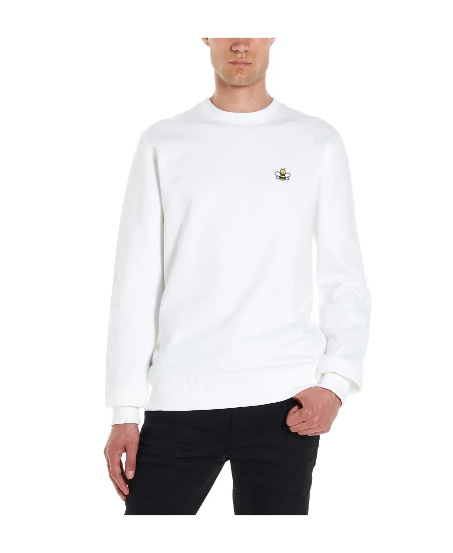 White Bee Long-Sleeved Sweater