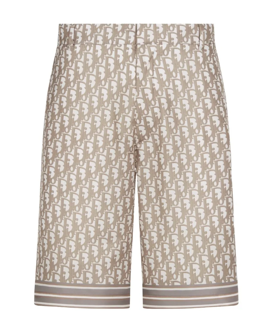 Oblique Bermuda Shorts