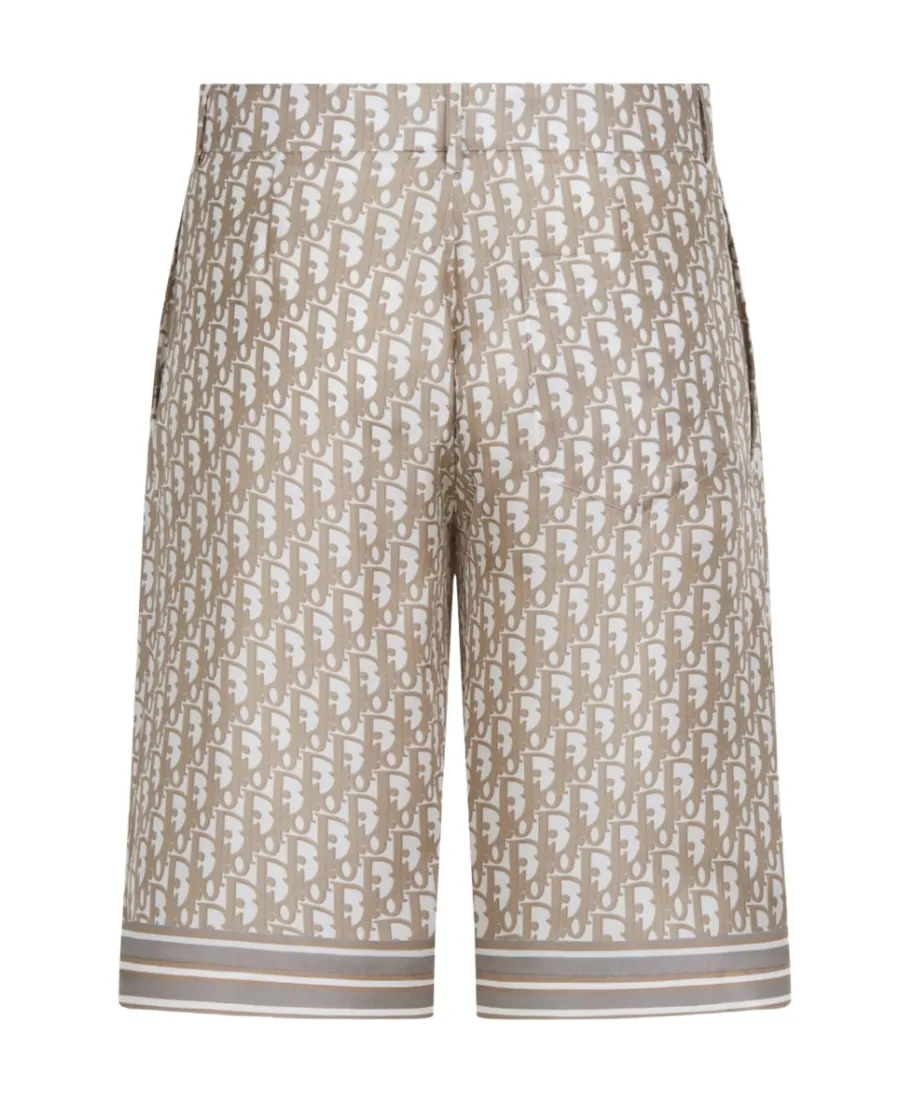 Oblique Bermuda Shorts