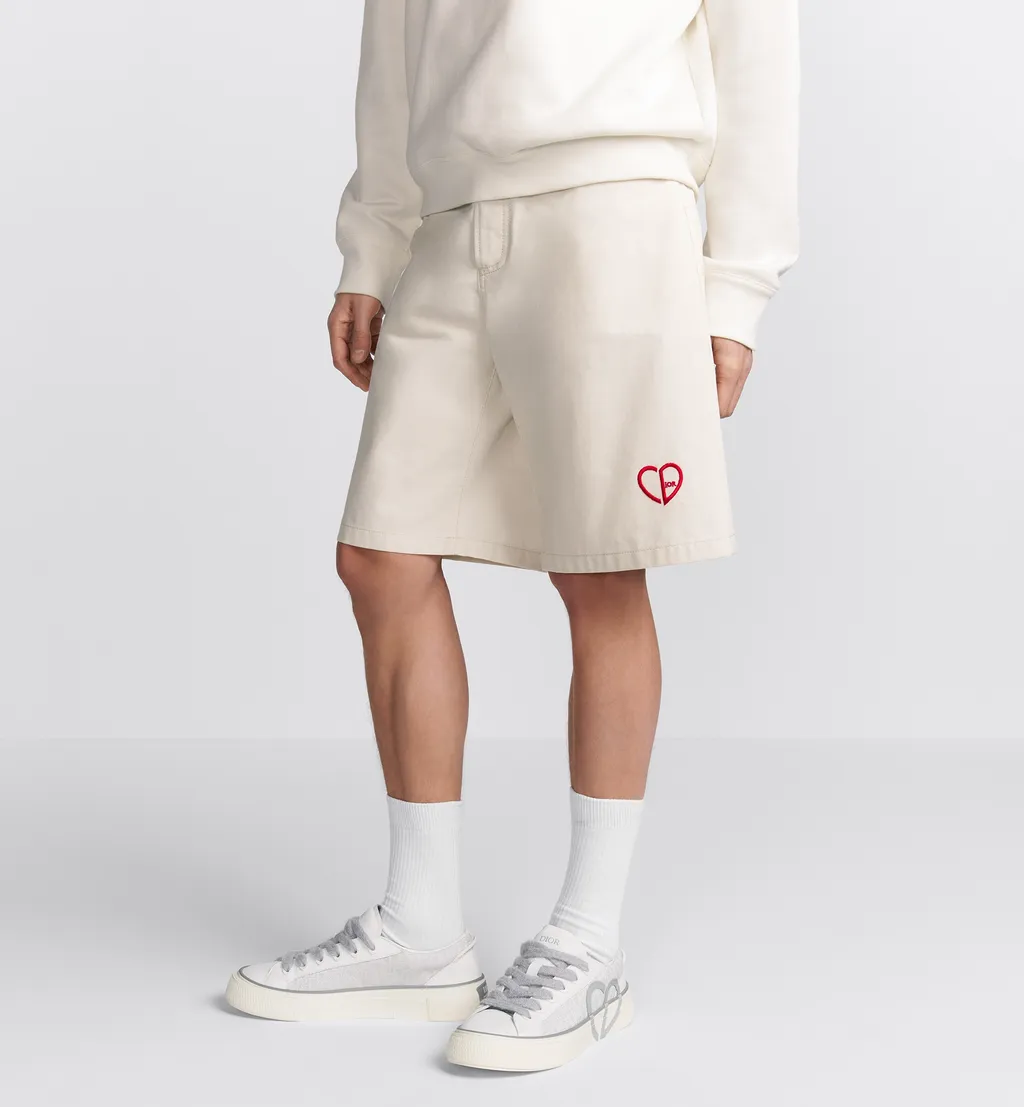 Button Detailed Bermuda Shorts