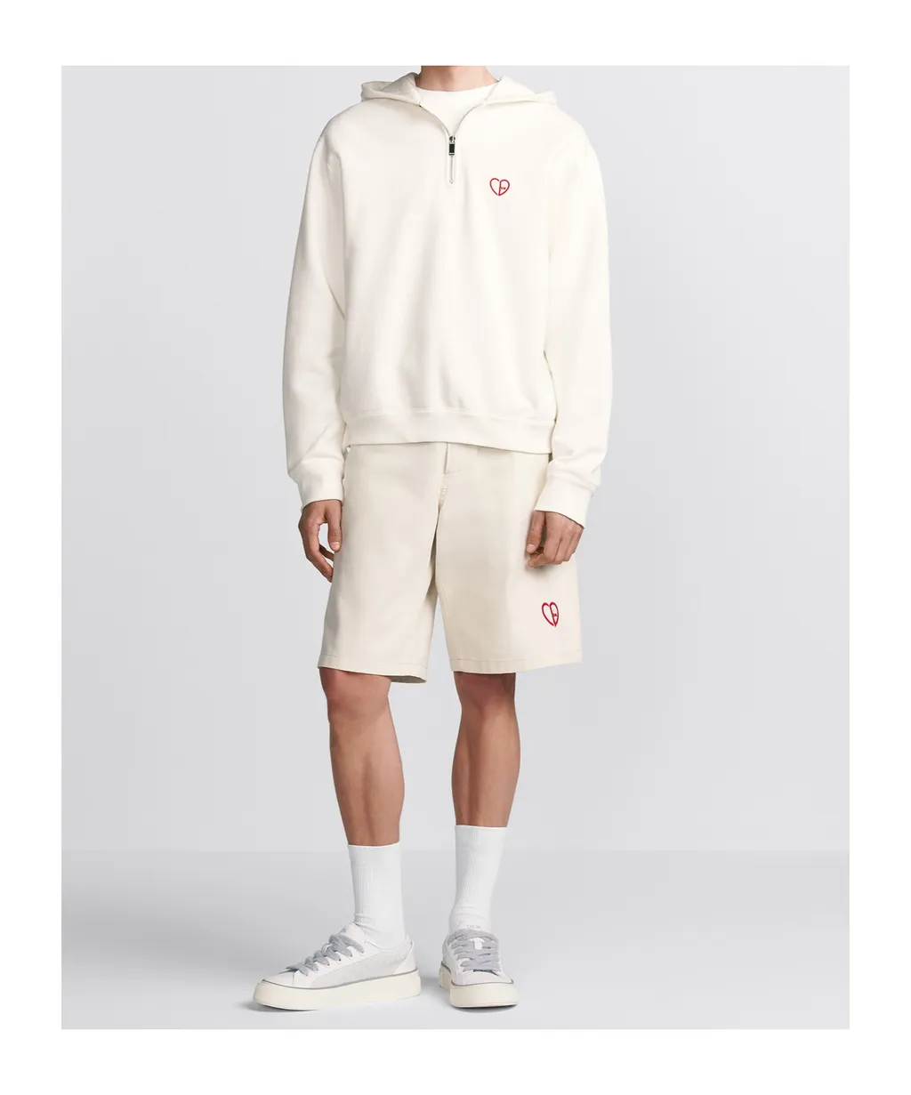 Button Detailed Bermuda Shorts