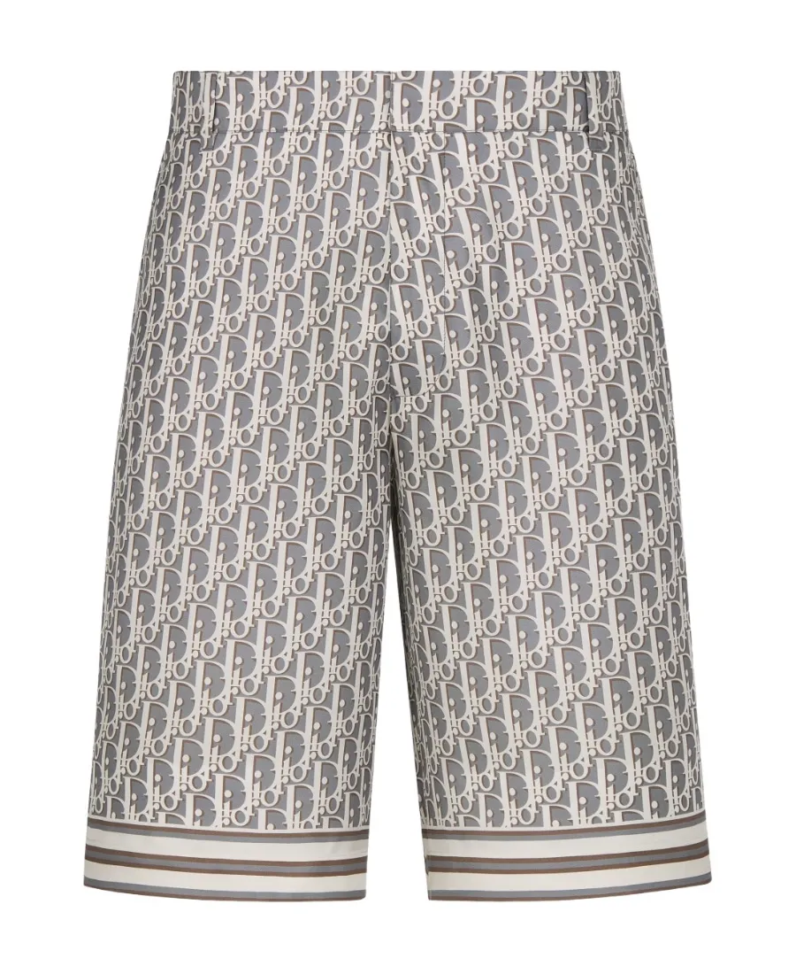 Oblique Bermuda Shorts