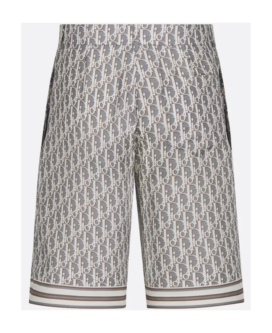 Oblique Bermuda Shorts