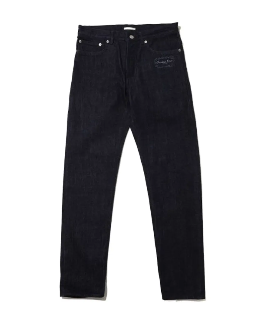 Logo-Patch Jeans