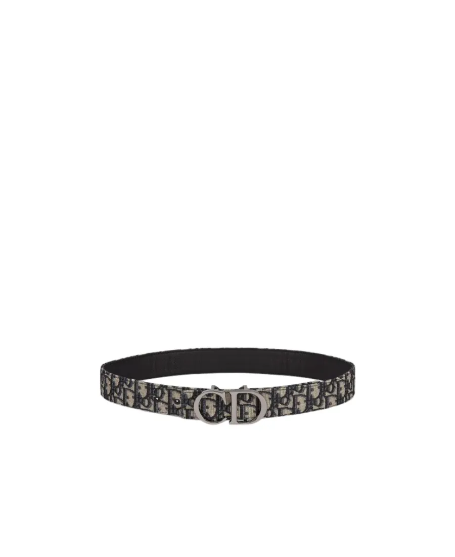 Dior Oblique Reversible Belt