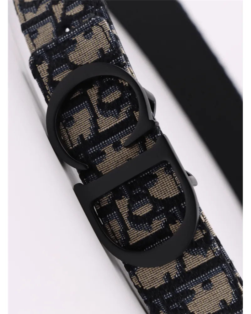 Dior Oblique Reversible Belt