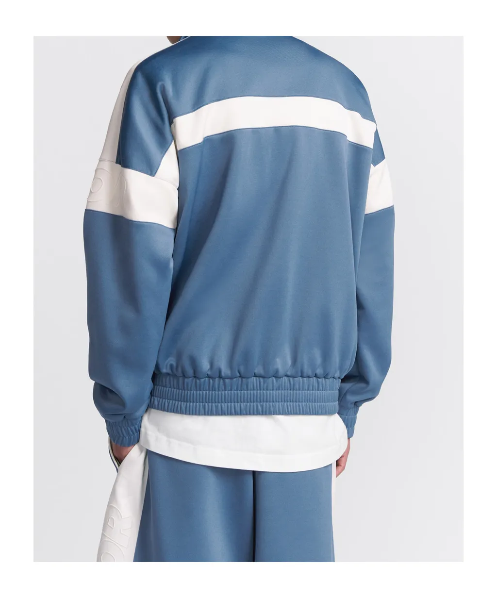 Zip-Up High Neck Track Jacket