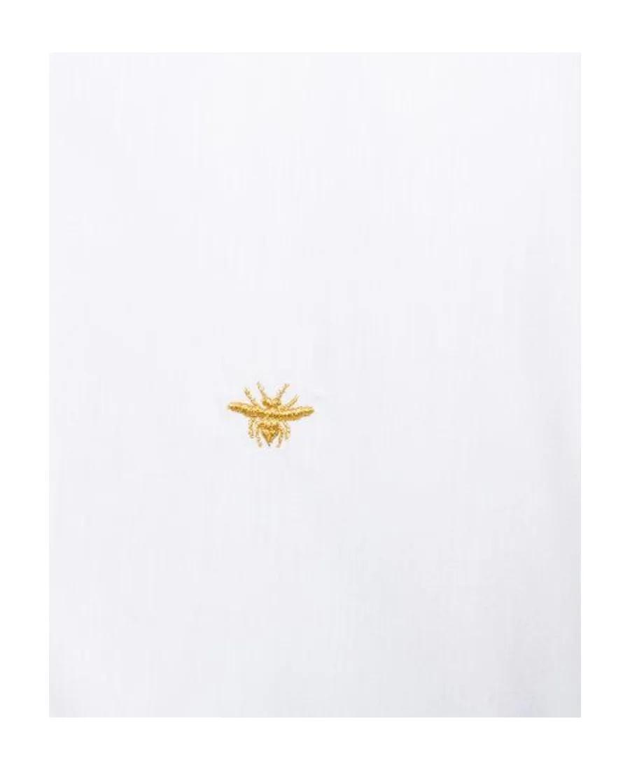 Shirt With Bee Embroidery