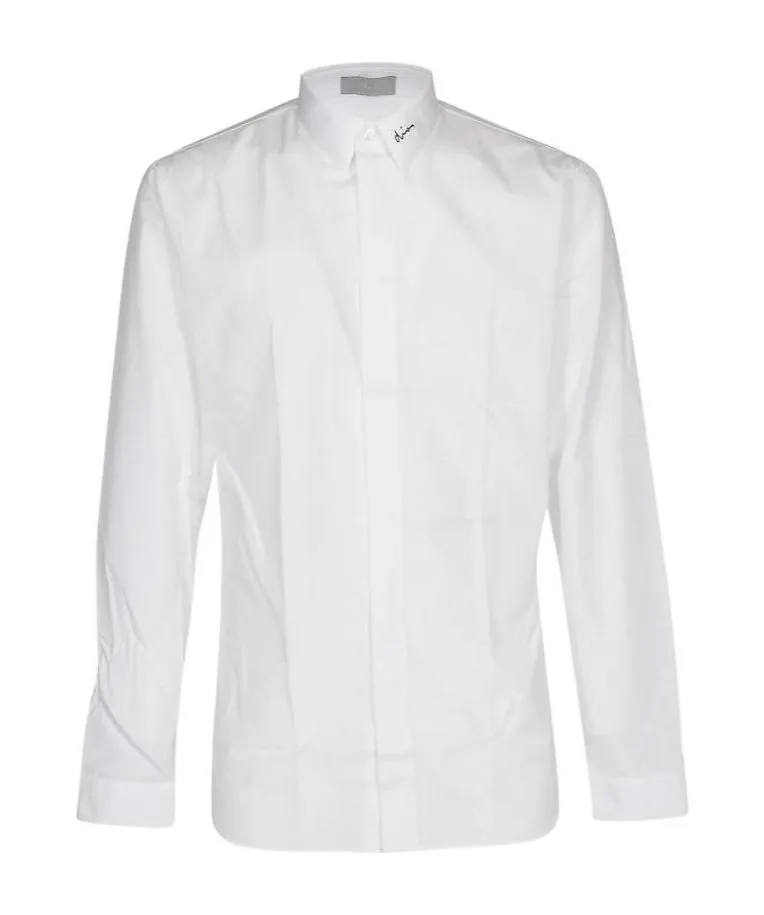 Slim Fit Long-Sleeved Shirt
