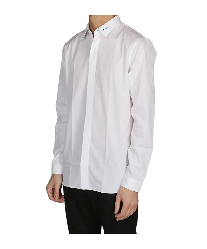 Slim Fit Long-Sleeved Shirt