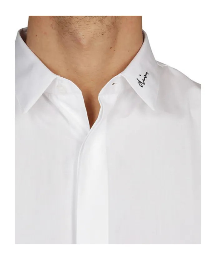 Slim Fit Long-Sleeved Shirt