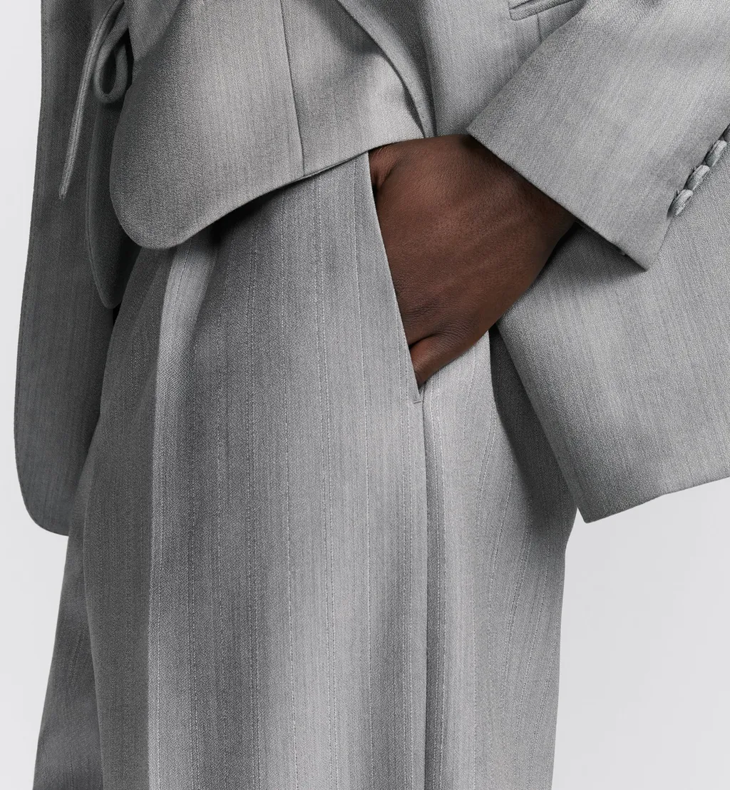 Regular Fit Straight Leg Trousers