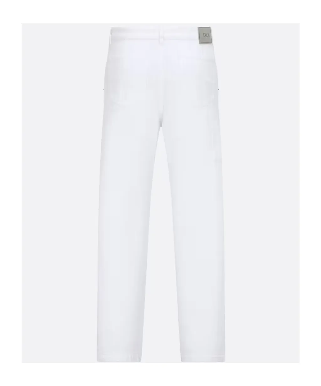 Carpenter Style Straight-Leg Jeans