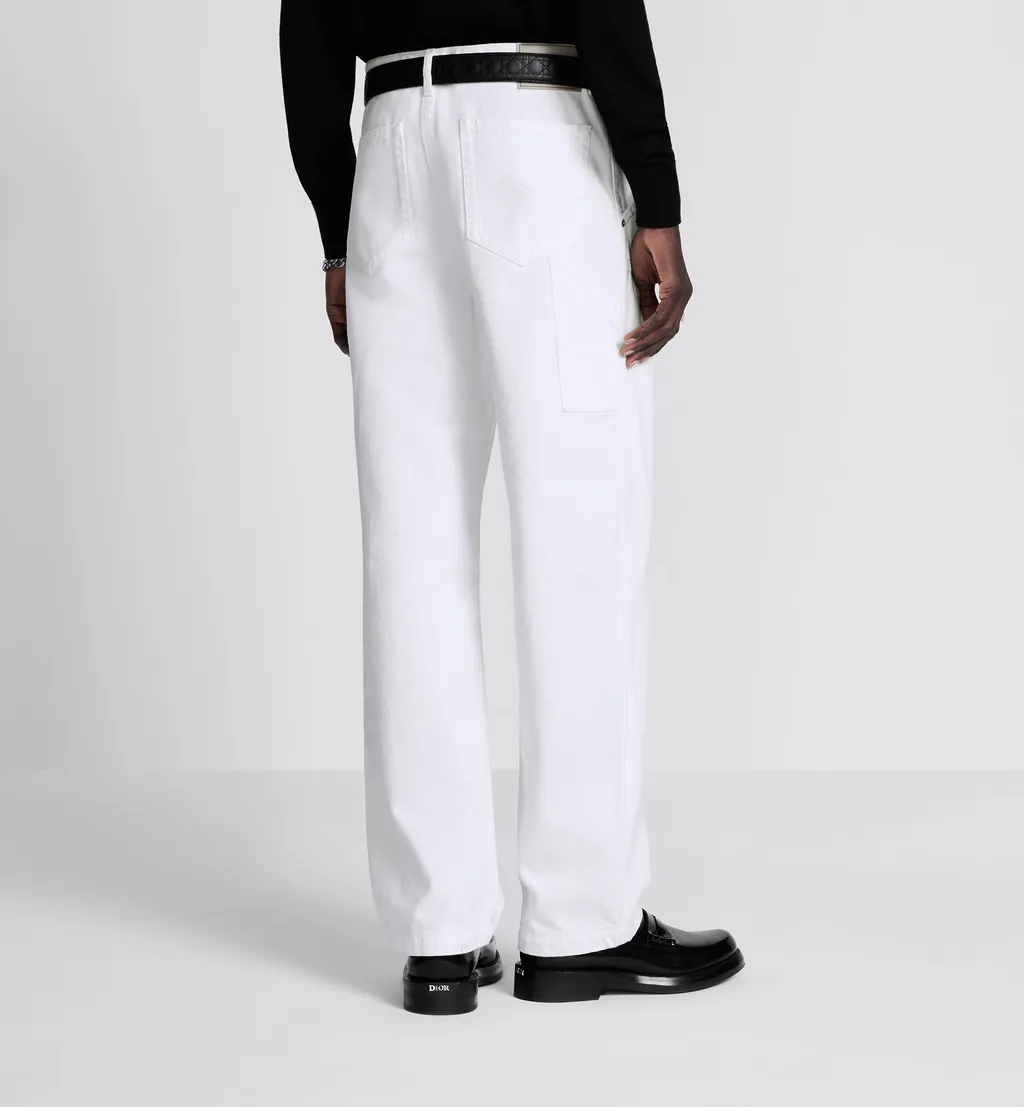 Carpenter Style Straight-Leg Jeans