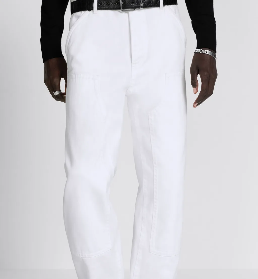 Carpenter Style Straight-Leg Jeans