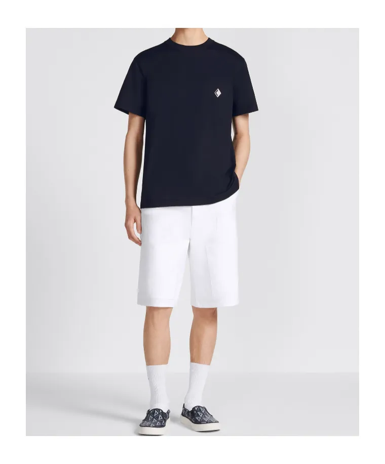 Dior Homme Cd Diamond Carpenter Denim Bermuda Shorts