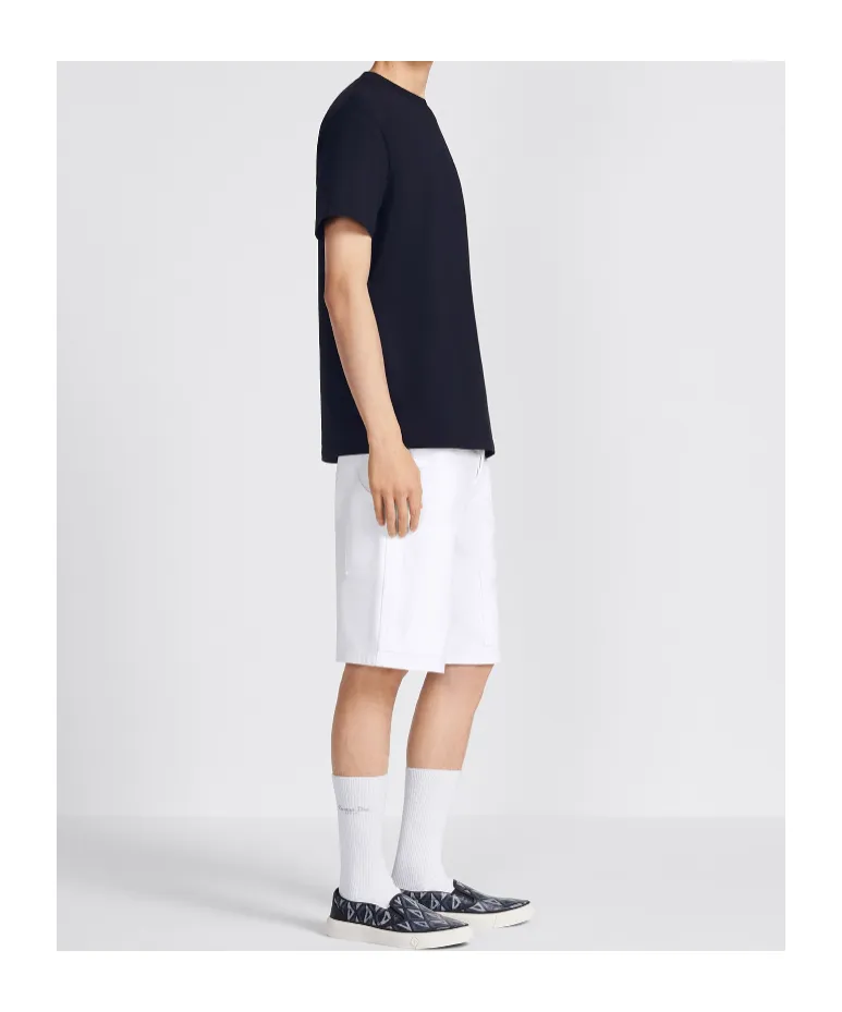 Dior Homme Cd Diamond Carpenter Denim Bermuda Shorts