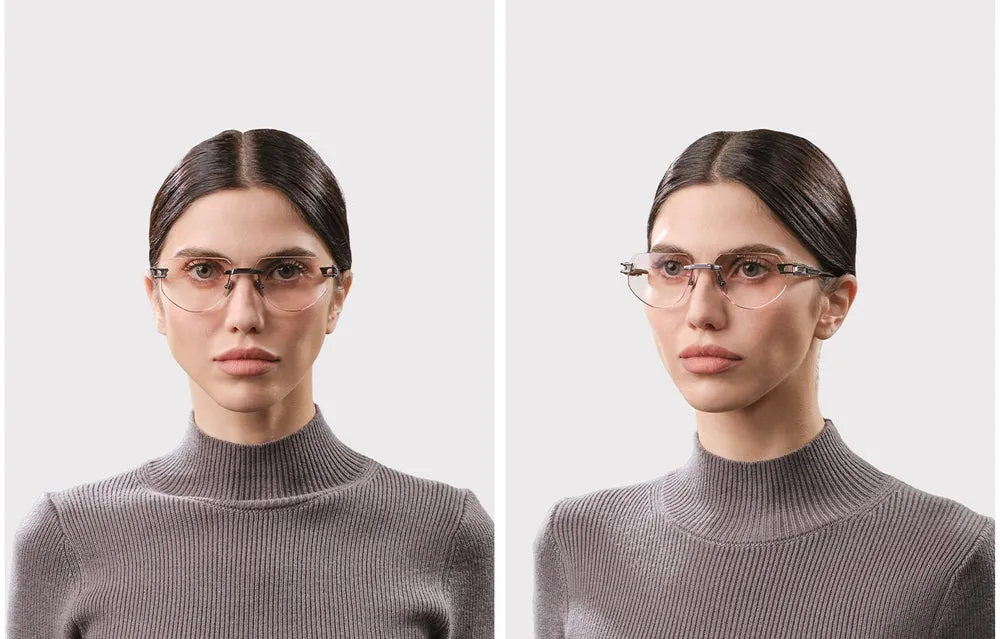 Grand Imperyn Geometric-Frame Glasses