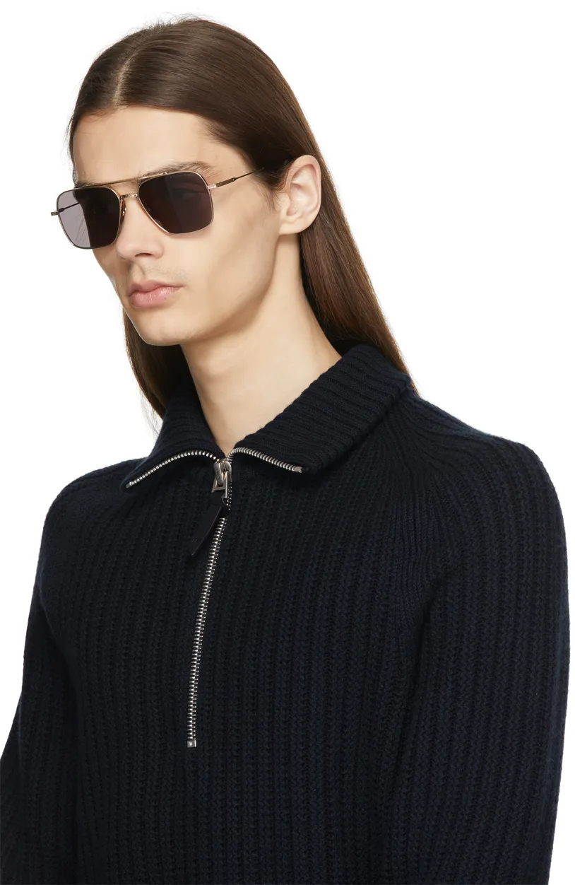 Logo Sunglasses With Double Nose Racks