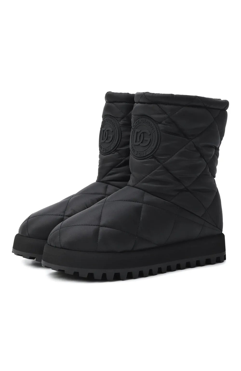 Quilted Snow Boots