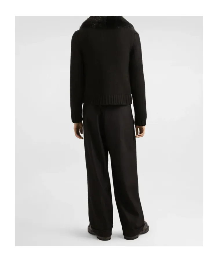 Panelled Sweater