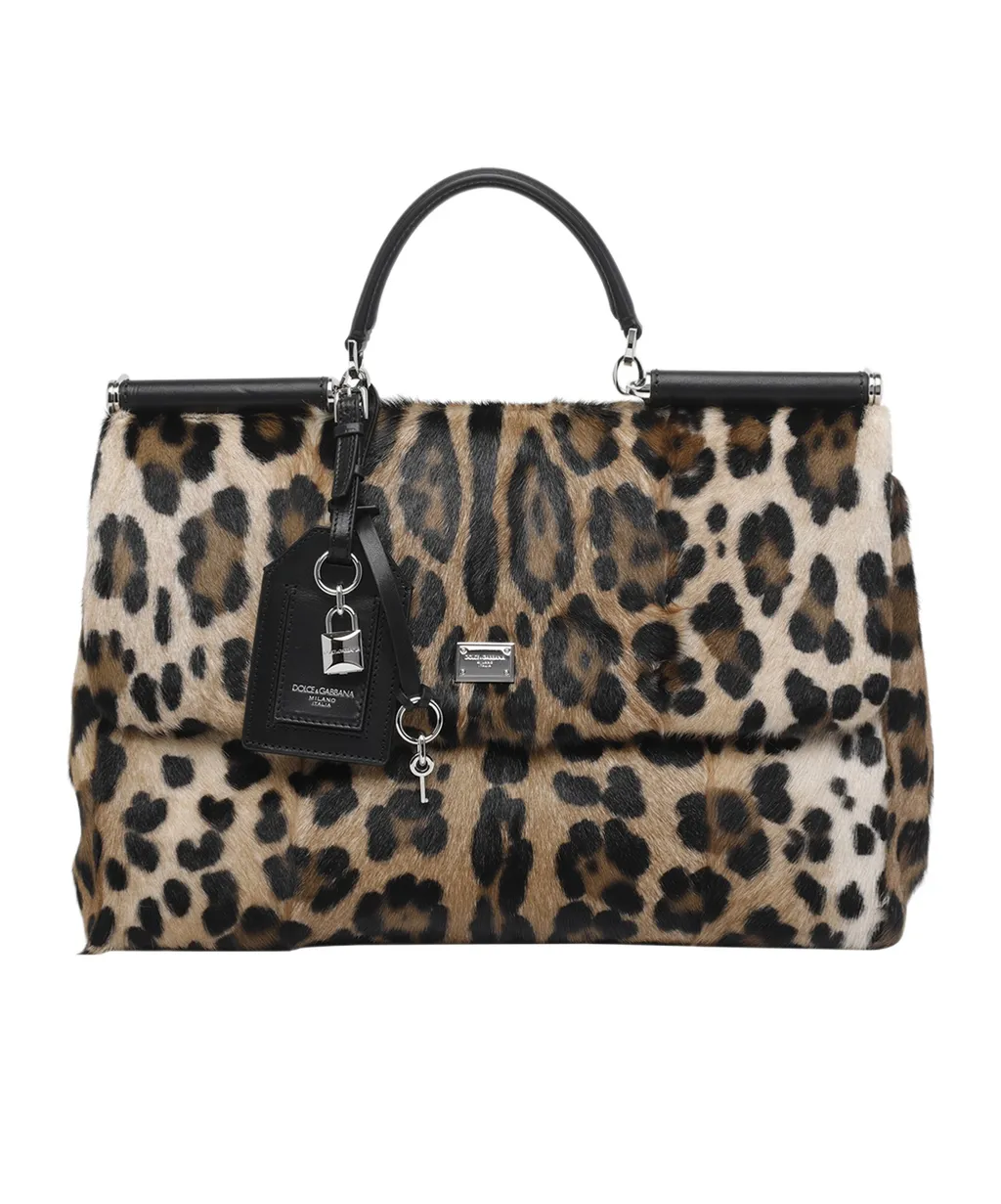 Leopard Printed Tote Bag