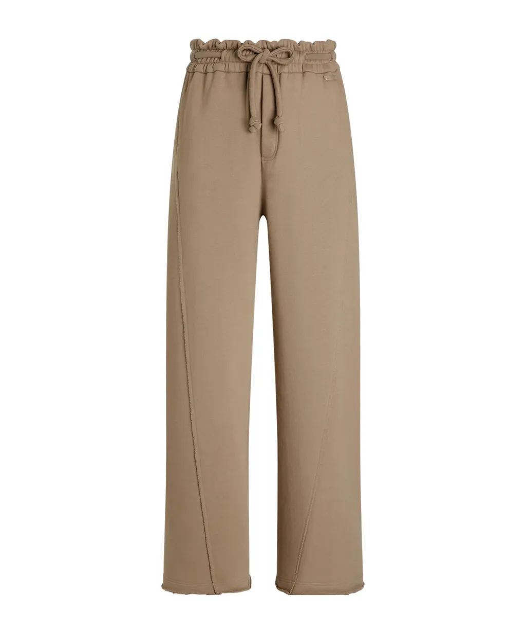 Straight Leg Jersey Trousers