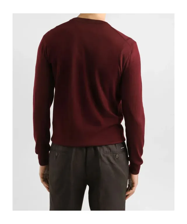 Logo Embroidered Crewneck Pullover