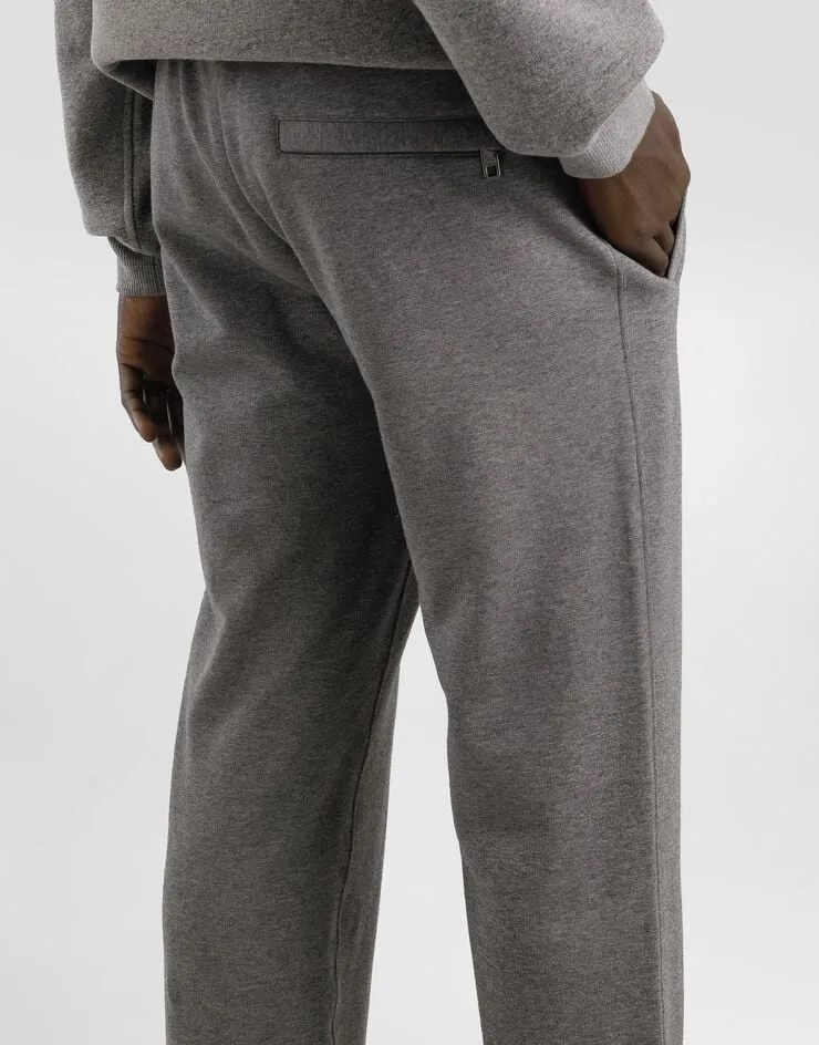 Logo Patch Jersey Joggers
