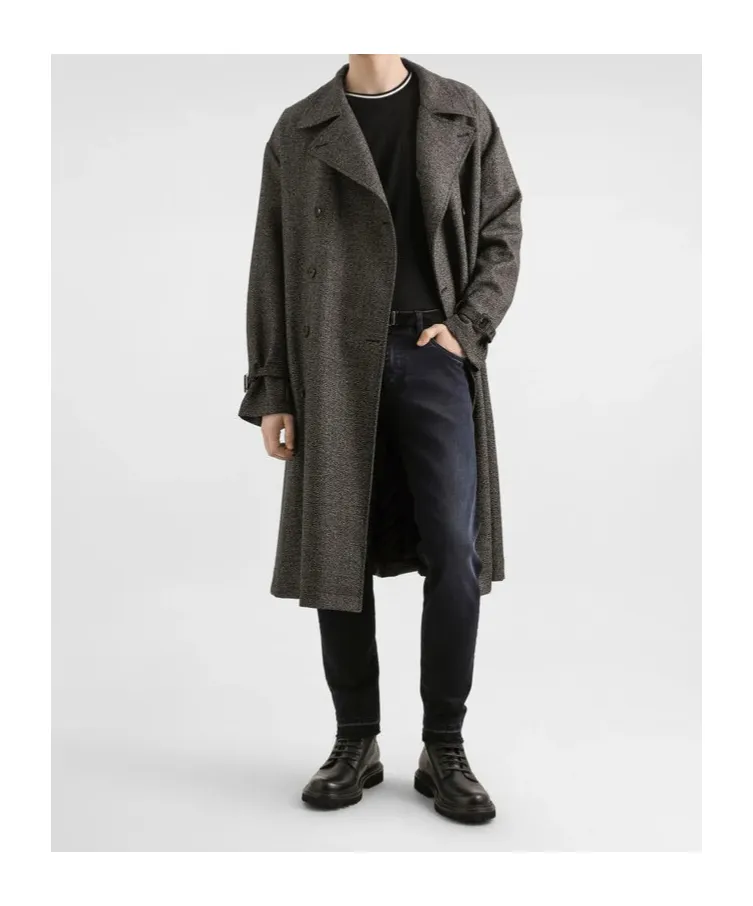 Double-Breasted Trench Coat