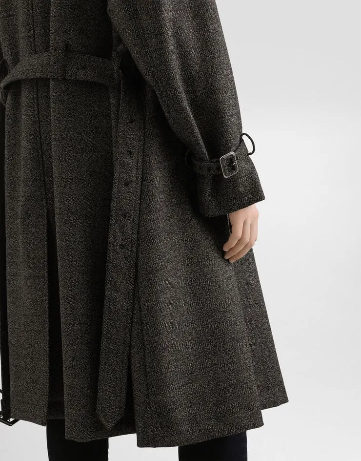 Double-Breasted Trench Coat