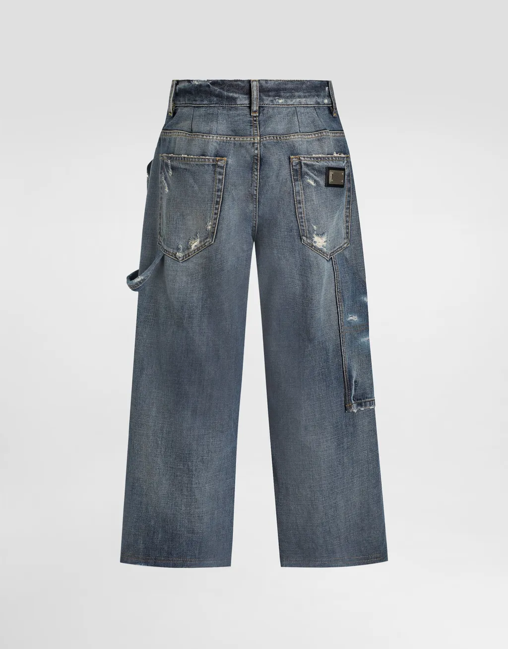 Denim Bermuda Shorts