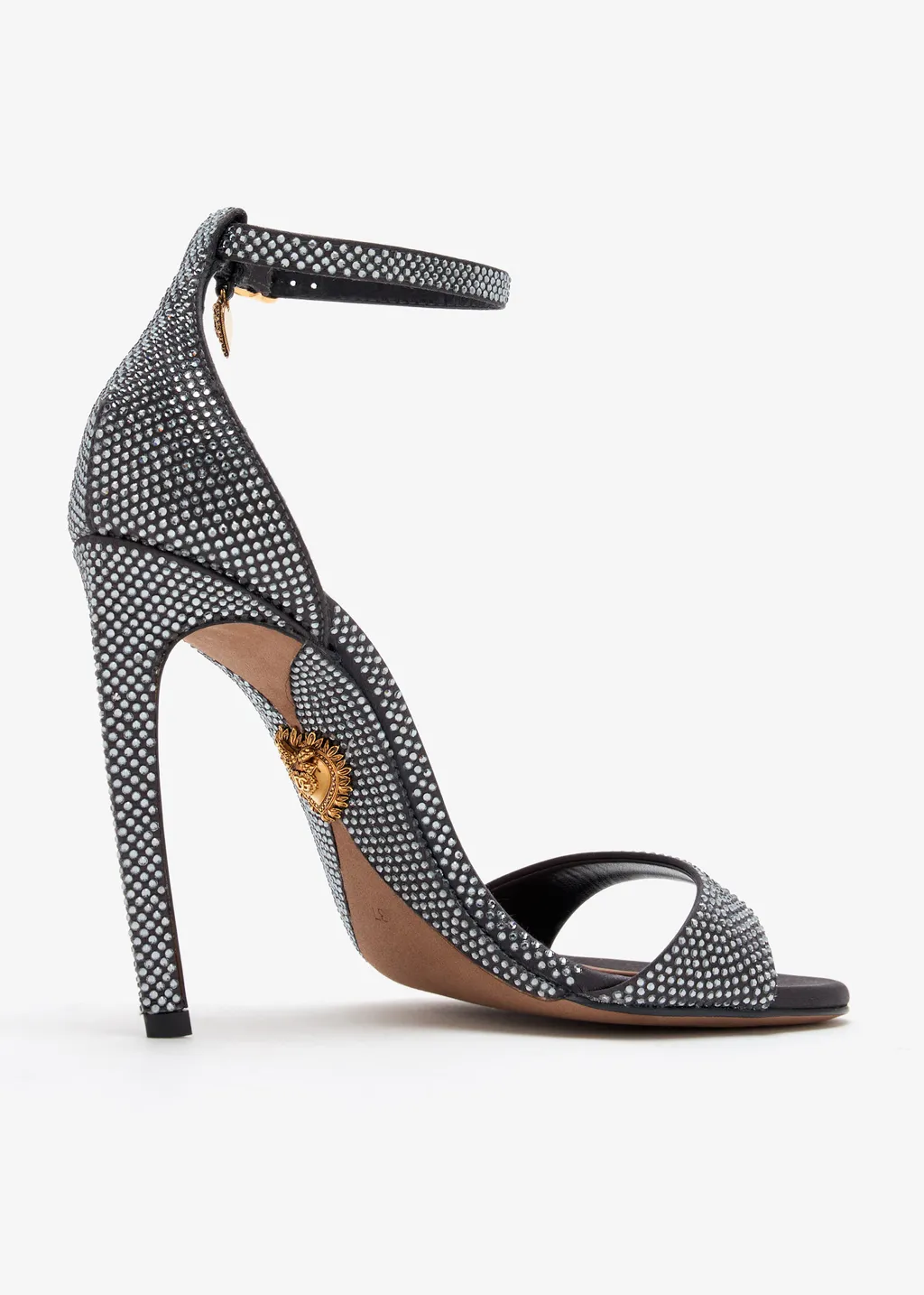 Embellished Ankle Strap Sandals