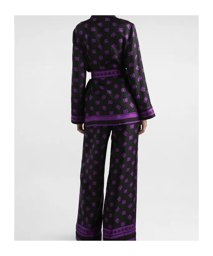 Dg All-Over Printed Twill Vanity Shirt
