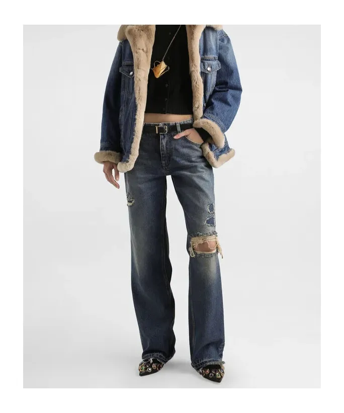 Distressed Jeans