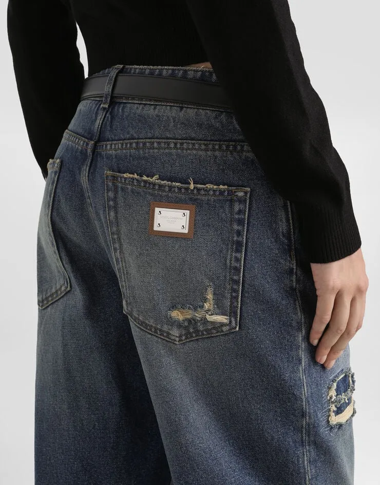 Distressed Jeans