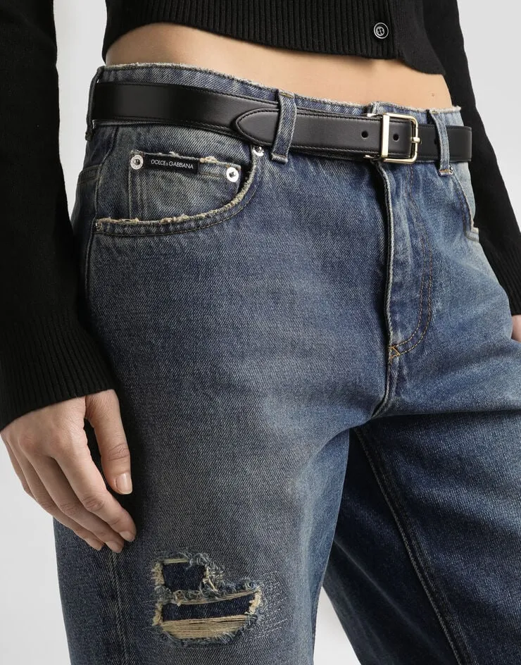 Distressed Jeans