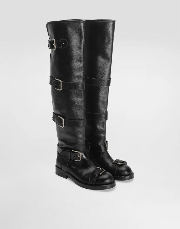 Buckle Detailed Boots