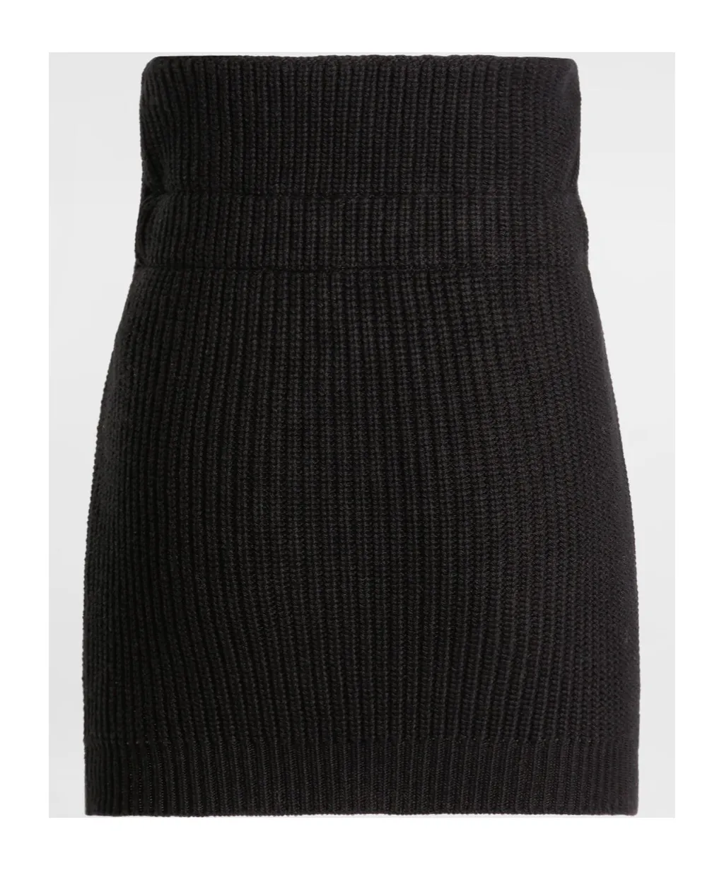 Knitted Mini Skirt